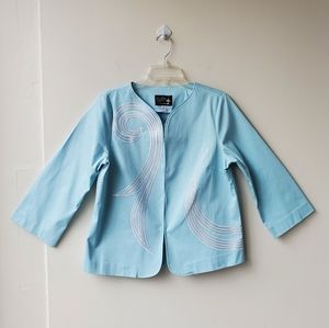 NWT Bob Mackie Sequin Jacket